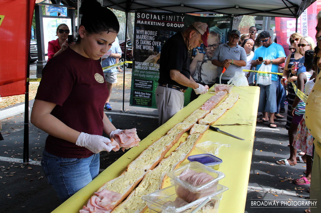 Food preparation demonstration